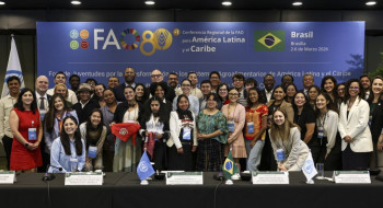 Jovens da América Latina e Caribe discutem combate à fome