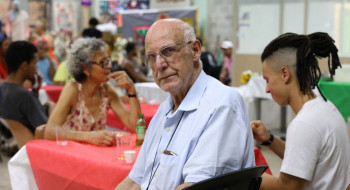 Júlio Lancelotti promove almoço de natal para moradores de rua em SP