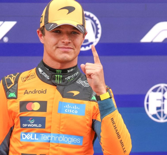 Lando Norris faz a pole do GP da Holanda; Bortoleto larga em nono