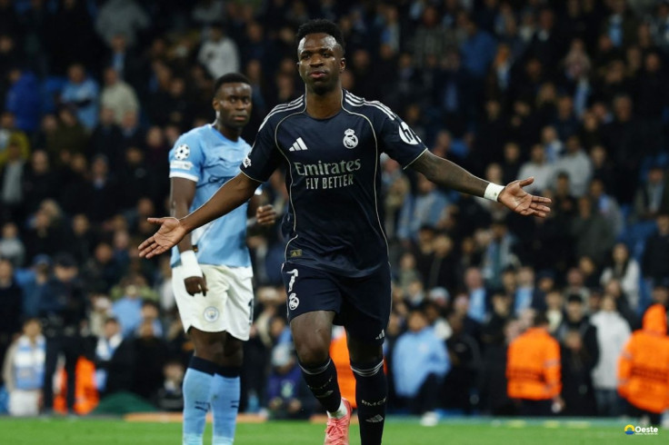 Liga dos Campeões: Vini Júnior marca dois e Real despacha City