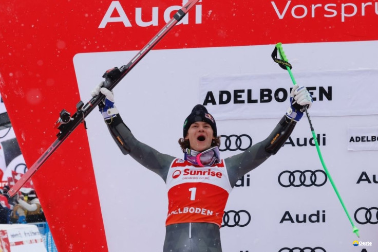 Lucas Pinheiro garante outra prata na Copa do Mundo de esqui alpino