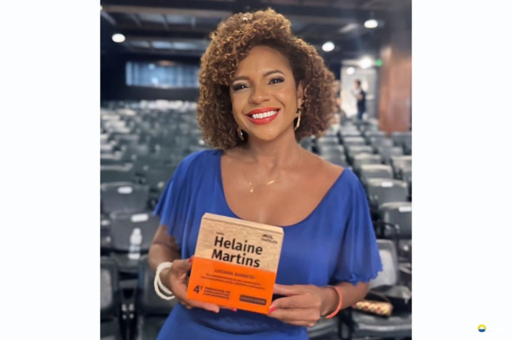 Luciana Barreto é homenageada no 4º Prêmio MOL de Jornalismo