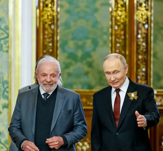 Lula conversa com Putin sobre comércio e geopolítica