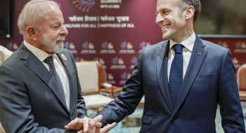 Lula e Macron tratam de defesa, ciência e tecnologia e comércio