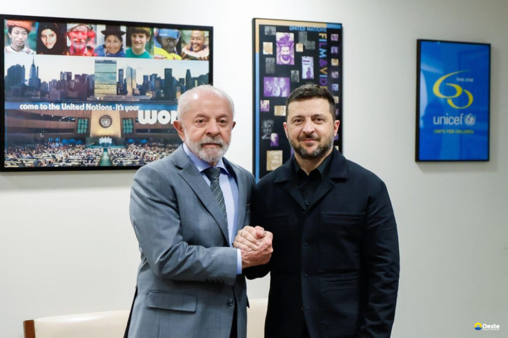 Lula encontra Zelensky e diz que não há 