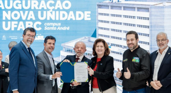 Lula inaugura nova unidade da UFABC em Santo André