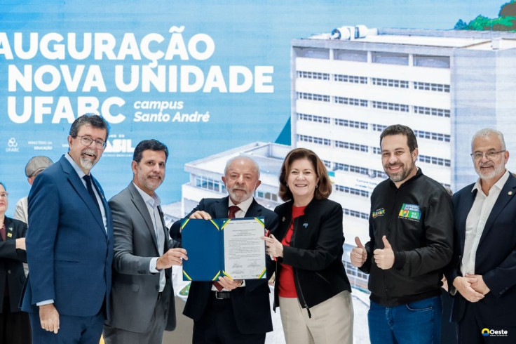 Lula inaugura nova unidade da UFABC em Santo André