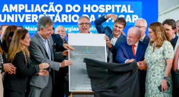 Lula inaugura novas áreas de hospital universitário de São Carlos