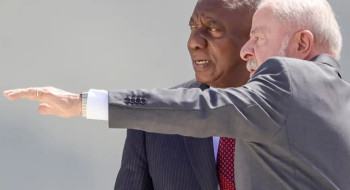 Lula recebe presidente da África do Sul para visita de Estado