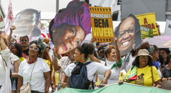 Marcha em Brasília une mulheres de todo país na luta contra o racismo