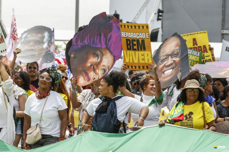 Marcha em Brasília une mulheres de todo país na luta contra o racismo