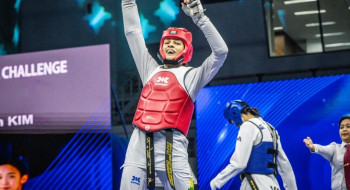 Maria Clara Pacheco é campeã mundial de taekwondo na China