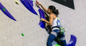Marina Dias é ouro na etapa de Laval da Copa do Mundo de paraescalada