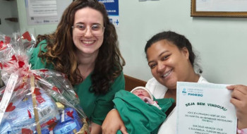 Miguel e Ayla são os primeiros bebês nascidos no Rio em 2026