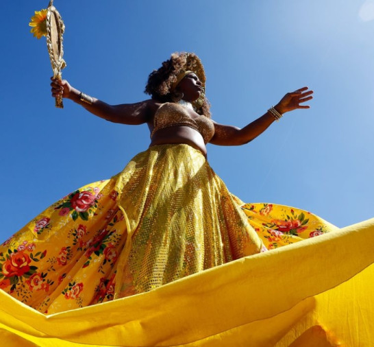Mulheres negras marcham no Rio por direitos e pelo bem-viver