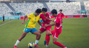 Mundial Sub-17 Feminino: Brasil luta, mas perde para Coreia do Norte