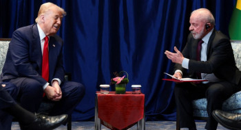 Nas redes sociais, Lula comenta "ótima reunião" com Trump na Malásia