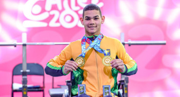 Parapan de jovens: Brasil conquista 12 medalhas em dia de recorde