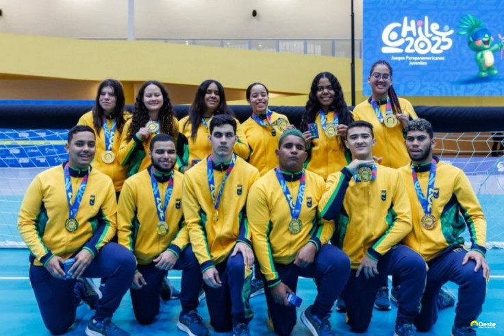 Parapan de Jovens: Brasil garante dobradinha dourada no goalball