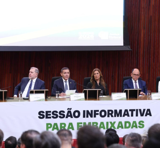 Presidente do TSE defende urna eletrônica em reunião com embaixadores