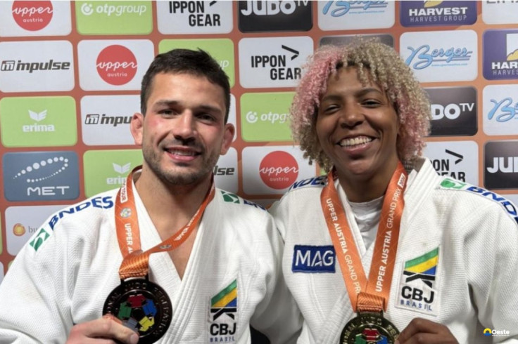 Rafaela Silva é ouro e Cargnin bronze no Grand Prix de judô da Áustria