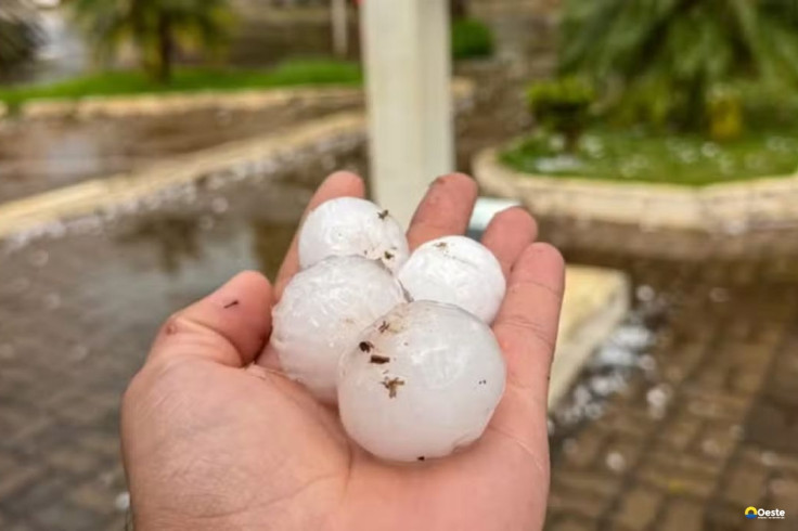 Região Sul tem previsão de chuva e granizo para esta terça-feira
