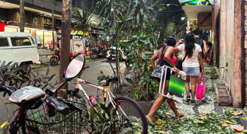 Rio de Janeiro tem duas mortes e um desaparecido depois de ventania