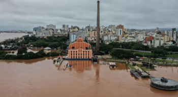 Rio Guaíba pode atingir cota de alerta até sexta-feira em Porto Alegre