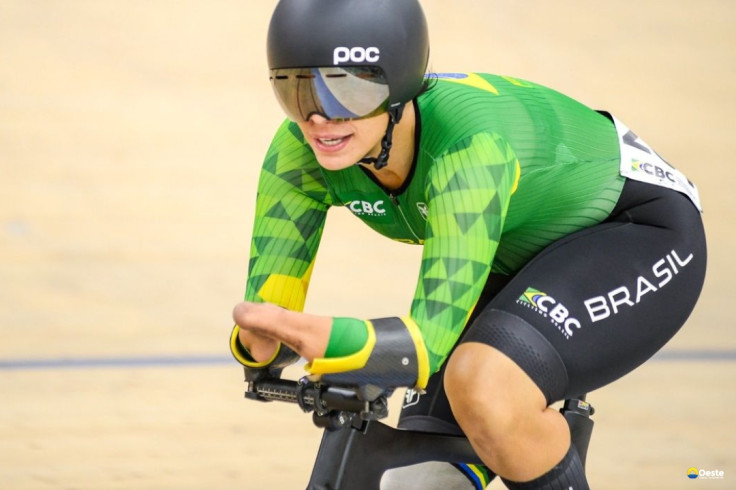 Sabrina Custódia voltou a brilhar no Mundial de ciclismo de pista