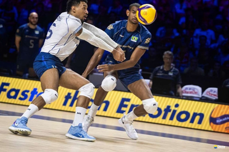 Seleção masculina perde e pode dar adeus à Liga das Nações de vôlei