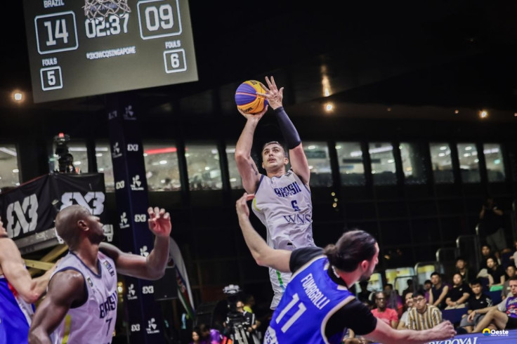 Seleção masculina se classifica para Copa do Mundo de basquete 3x3