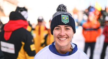 Skeleton: Nicole Silveira é bronze em etapa da Copa do Mundo na Suíça