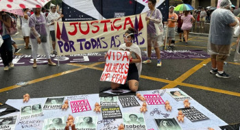 SP: ato das mulheres pede fim da violência e defende fim da escala 6x1