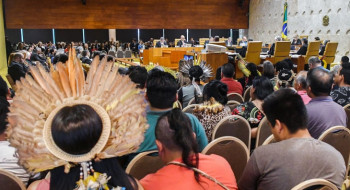 STF abre sessão de julgamento do marco temporal de terras indígenas