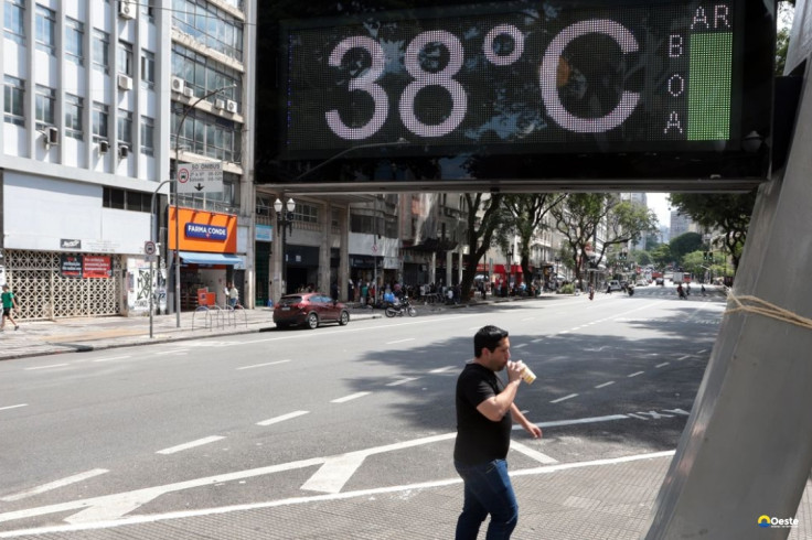 Temperatura em São Paulo chega a 37,2ºC e bate recorde para dezembro