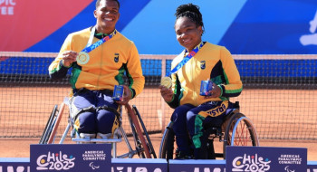 Tênis em cadeira de rodas do Brasil soma 3 ouros no Parapan de Jovens
