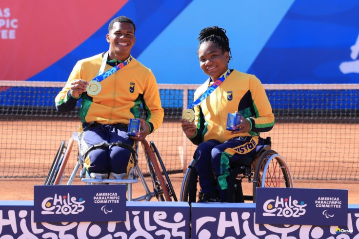 Tênis em cadeira de rodas do Brasil soma 3 ouros no Parapan de Jovens