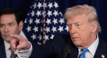 Trump indica diálogo com vice e descarta líder da oposição venezuelana