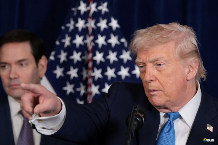 Trump indica diálogo com vice e descarta líder da oposição venezuelana