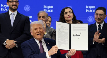 Trump lança em Davos Conselho de Paz criado por ele