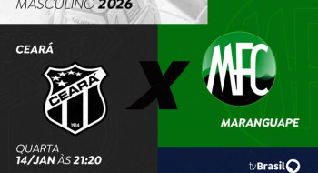 TV Brasil inicia transmissão do Campeonato Cearense nesta quarta